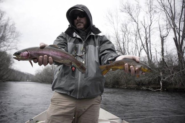 Check out Asheville Fly Fishing Company's (http://bit.ly/2bZ8O68) version of doubling down!