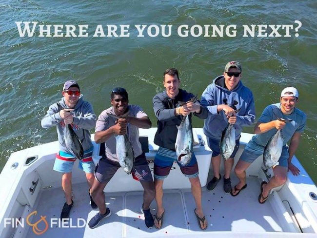 Tag your fishing crew and let us know where you are off to next!

Matt and his friends enjoyed fast and furious albacore action with Marauder Sport Fishing Charters in the OBX! 844-838-2092

http://bit.ly/2nE2Y0n

#Fishing | #Adventure | #FinAndField
