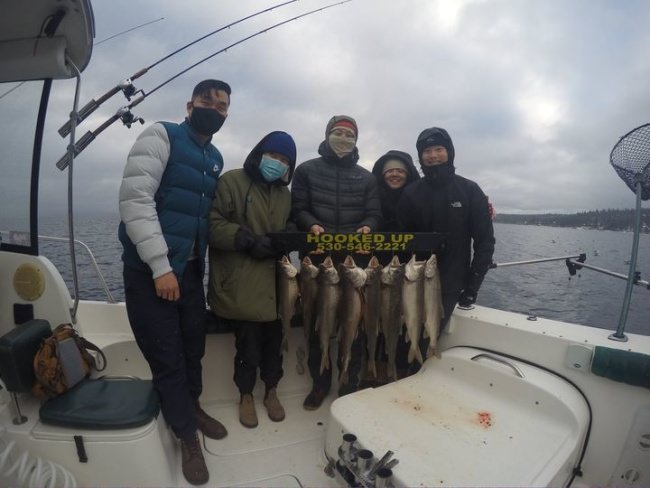 Wow, was it cold this morning.
We had some North wind,  snow,  and lots of ice on the boat.
Great fish though,,,sooo worth it
Thanks you all, hope your prepping your fish and getting warm