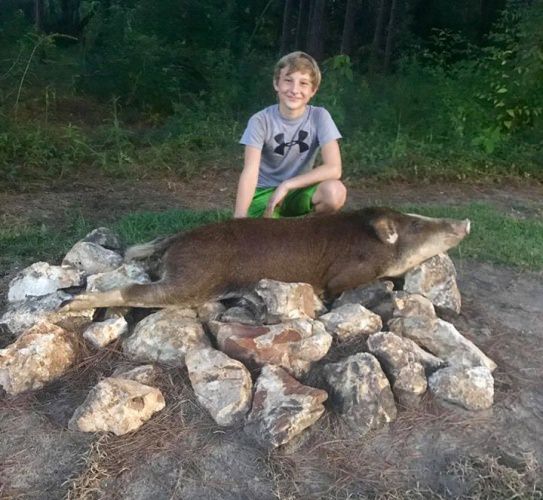 Here are our opening night results-6 shots/6 kills!  Congratulations to my hunters.