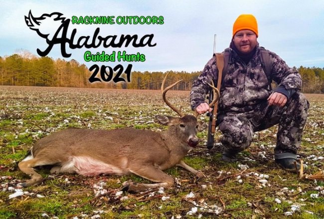 Big Congrats to Randy on getting his first buck at Racknine Alabama!! #deerhunting #alabamadeerhunting #makingmemories #racknineoutdoors