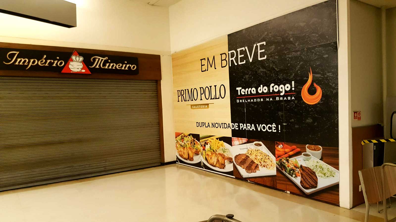 Adesivo Tapume Barueri, Primo Polo e Terra do Fogo