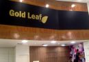 Papel de Parede Adesivo Gold Leaf, Parque Shopping Barueri