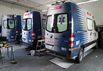 Envelopamento de Ambulâncias, Envelopamento de Vans