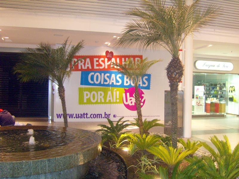 Tapume Adesivado Uatt Shopping Osasco