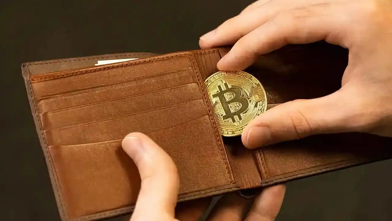 Bitcoin token in wallet