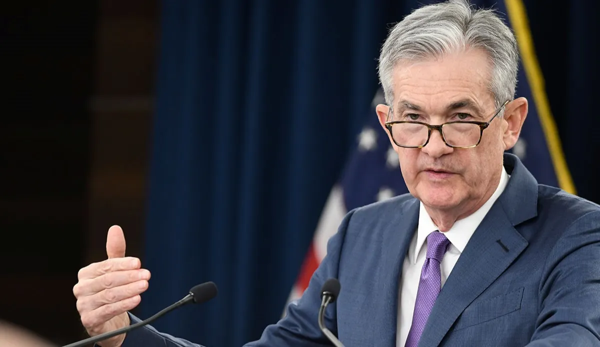 OMC Chair Powell answers a reporter's question at the June 16 2019