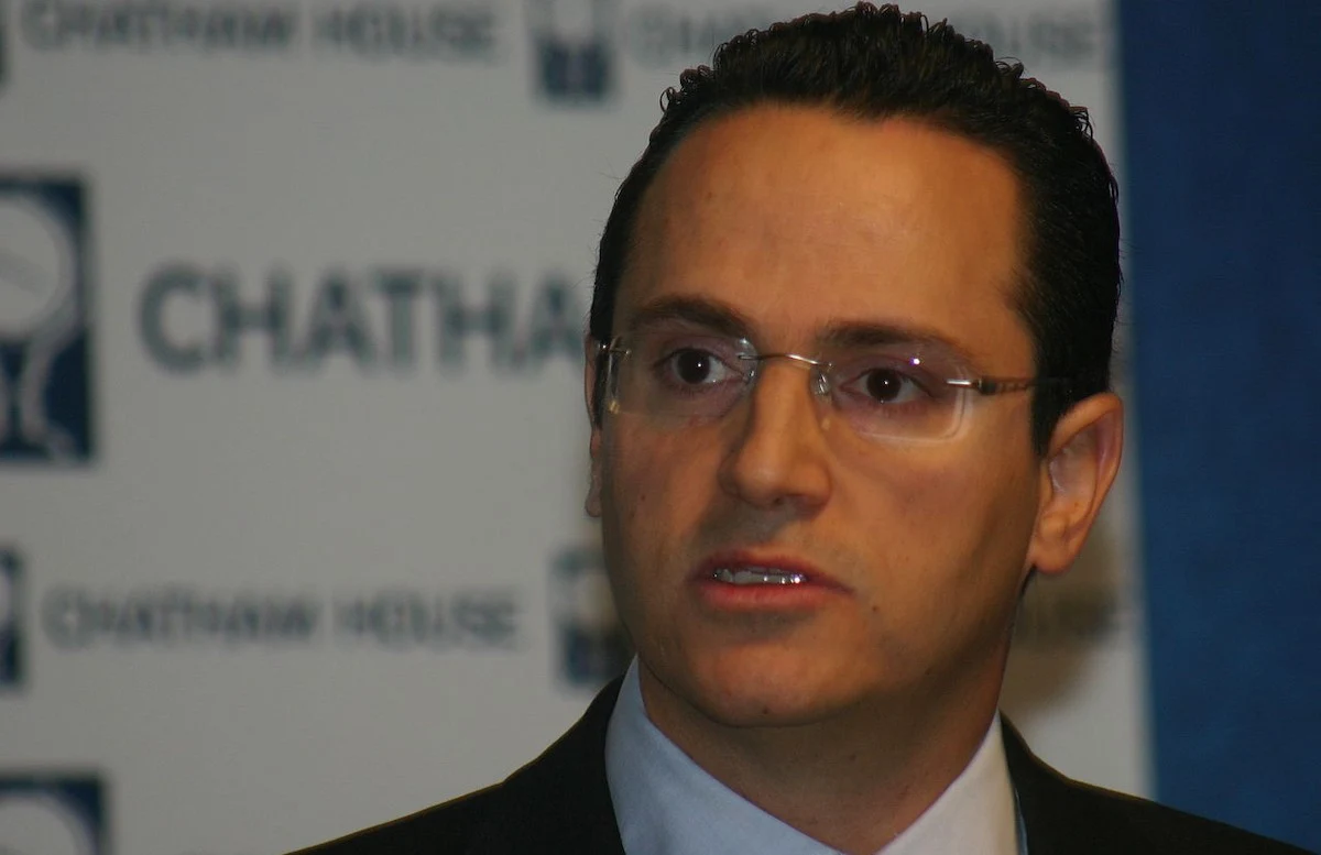 Archival portrait of Wael Sawan from his time as Vice President Commercial at Qatar Shell