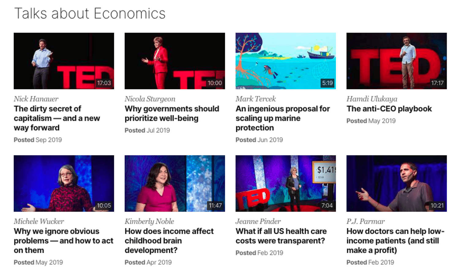 Ted Talks handler om at gode ideer bør deles. Lytt og lær!