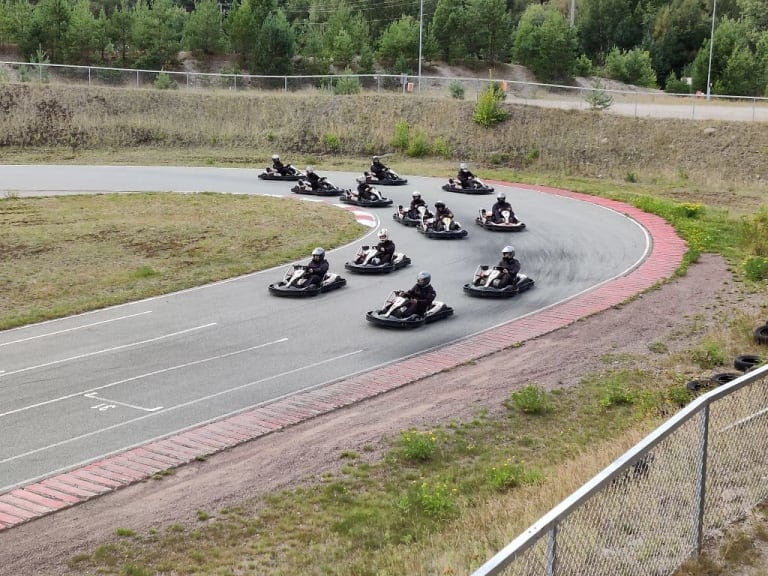 Gokart på Andebu