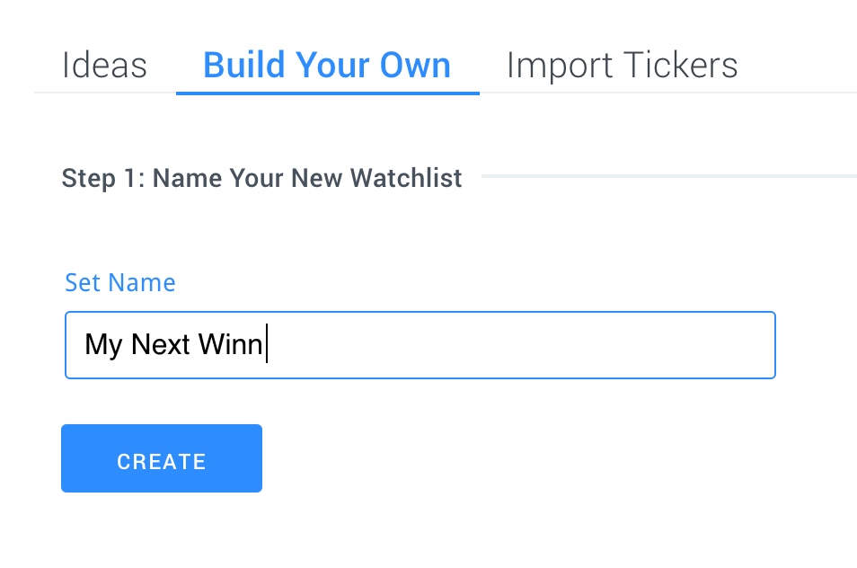 Name Your Watchlist
