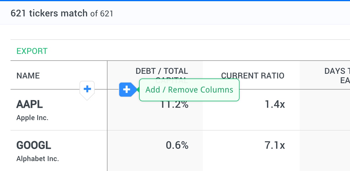 screener-columns