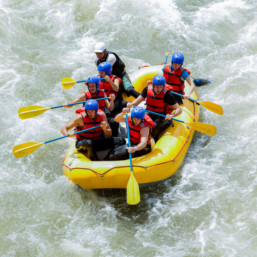 Safe and Sound White Water Rafting for Two Experience Days