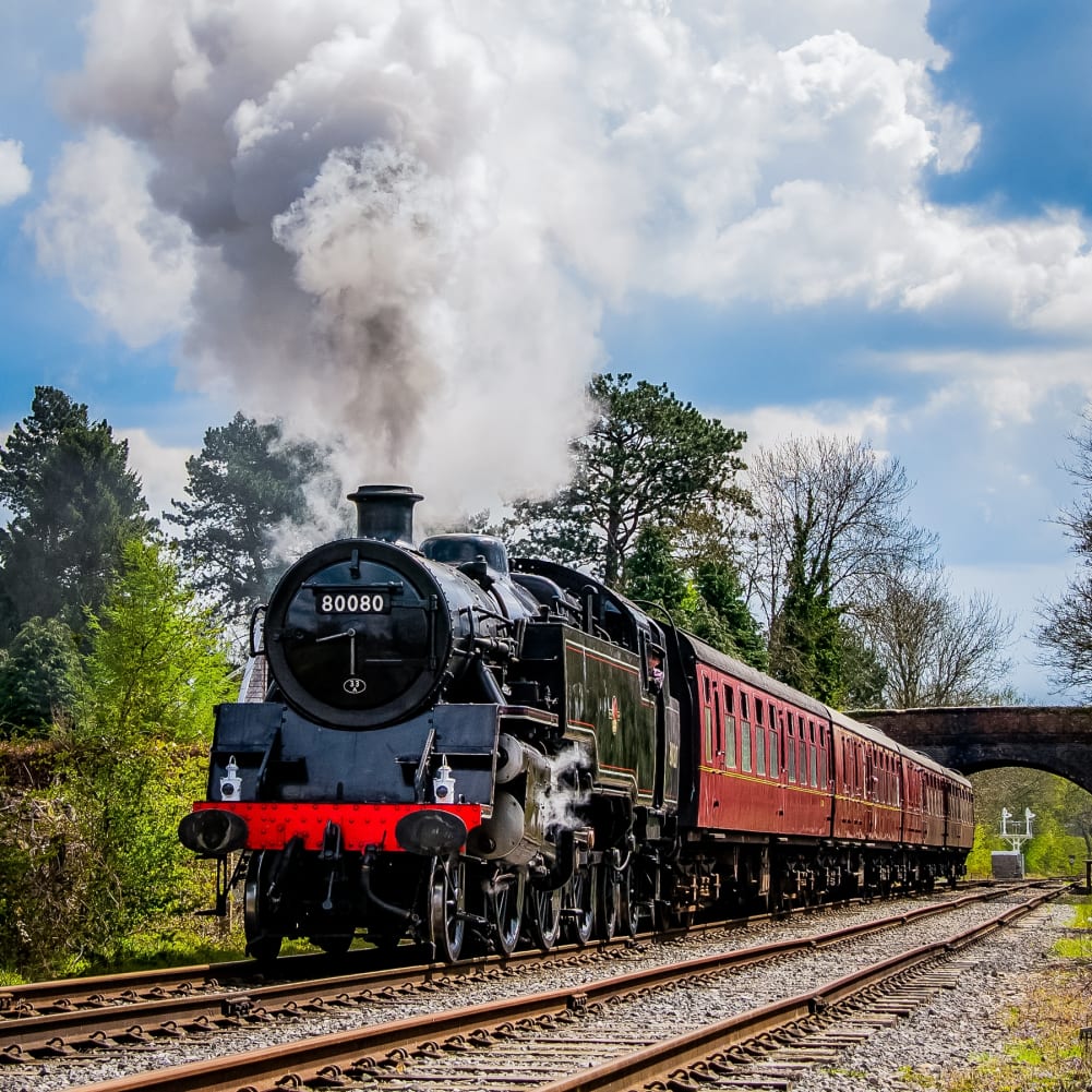 Steam Train Experience for Two at Ecclesbourne Valley Railway