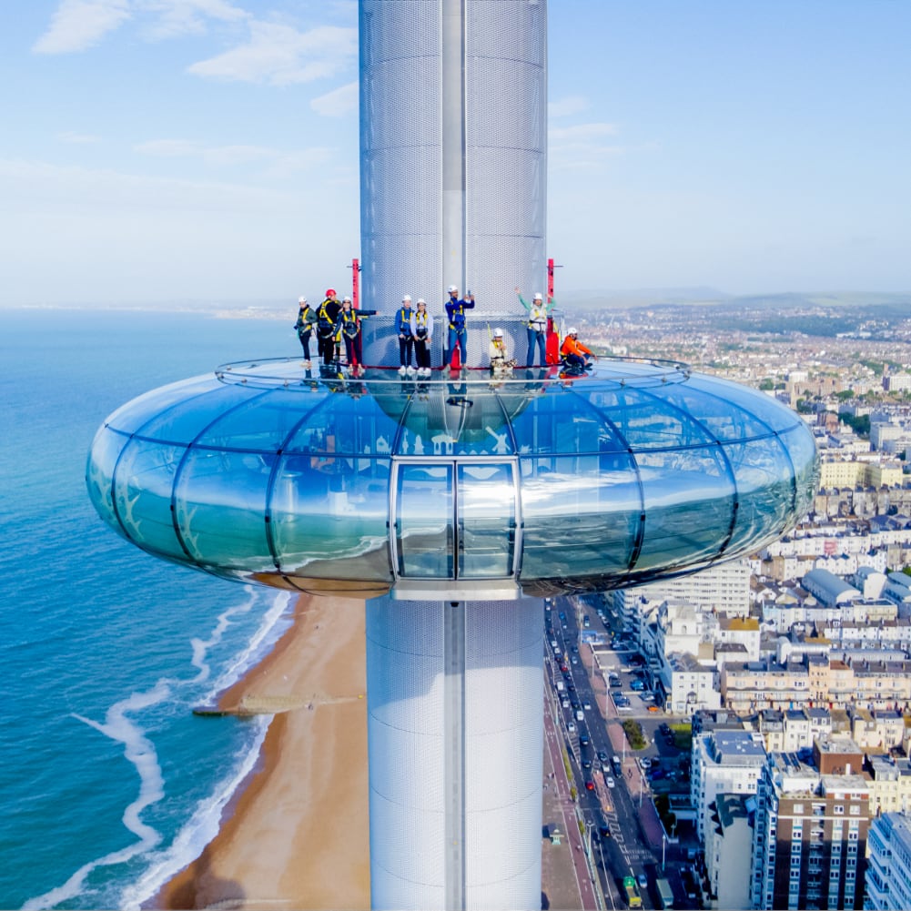 Brighton i360 Skywalk and Breakfast at the Maldron Brighton for Two