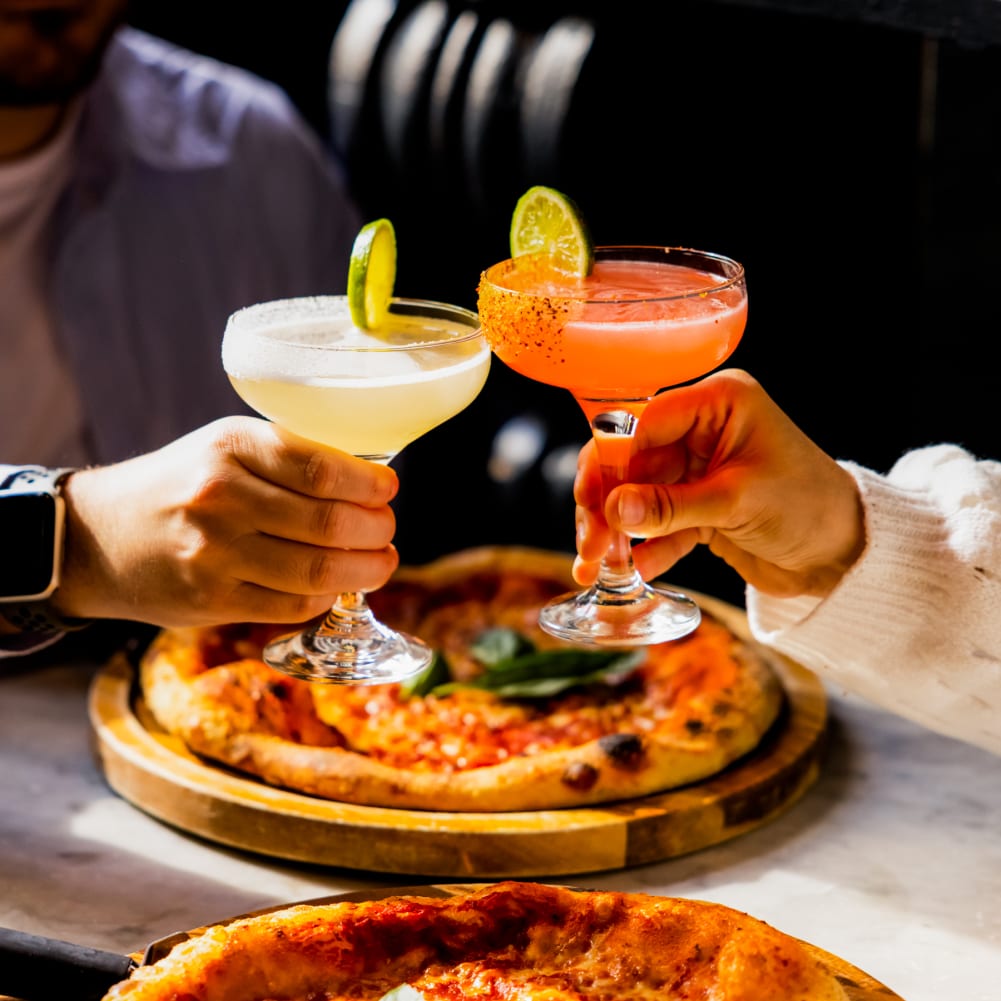 Pizzas and Cocktails at Revolution Bars