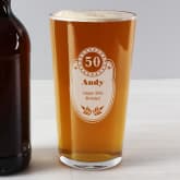 Thumbnail 3 - Birthday Personalised Pint Glass