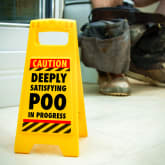 Thumbnail 6 - Funny Warning Sign- Satisfying Poo