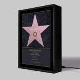 Thumbnail 5 - Personalised Walk of Stars Light Box