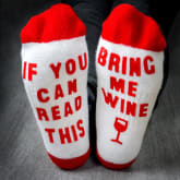 Thumbnail 1 - if you can read this bring wine socks