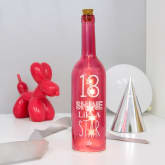 Thumbnail 2 - 18th birthday star light bottle lamp