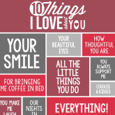 Thumbnail 11 - Personalised 10 Things I Love About You Mug