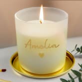 Thumbnail 2 - Personalised Gold Name Scented Jar Candle
