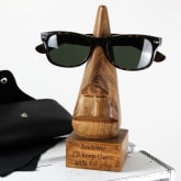 Thumbnail 3 - Personalised Wooden Glasses Nose-Shaped Holder