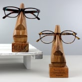 Thumbnail 5 - Personalised Wooden Glasses Nose-Shaped Holder