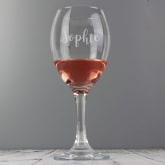 Thumbnail 1 - Personalised Engraved Wine Glass with Name