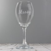 Thumbnail 2 - Personalised Engraved Wine Glass with Name