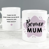 Thumbnail 1 - Personalised To My Bonus Mum Mug