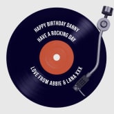 Thumbnail 7 - Personalised Retro Record Year Light Box