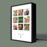 Thumbnail 8 - Personalised Photo Celebration Light Box