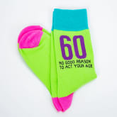 Thumbnail 3 - Funny Mens 60th Birthday Socks