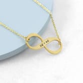 Thumbnail 6 - Personalised Infinity Twist Necklaces