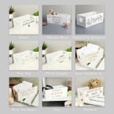 Thumbnail 12 - Personalised White Wooden Crates