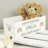 Thumbnail 2 - Personalised White Wooden Crates