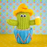 Thumbnail 6 - Hand Knitted Cactus Holding Beer