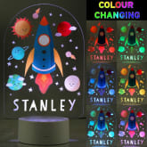Thumbnail 7 - Personalised Kids Colour Changing LED Night Lights