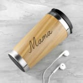 Thumbnail 4 - Personalised Bamboo Travel Mug