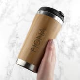 Thumbnail 6 - Personalised Bamboo Travel Mug