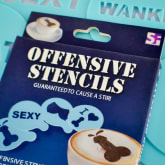 Thumbnail 2 - Offensive Coffee & Cake Stencils