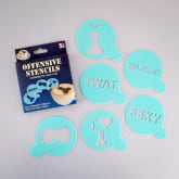 Thumbnail 3 - Offensive Coffee & Cake Stencils
