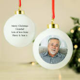 Thumbnail 2 - Personalised Photo Upload Christmas Baubles