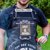 Thumbnail 3 - Man's Love My Meat Canvas Apron