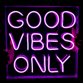 Thumbnail 1 - Good Vibes Only Extra Large Neon Sign