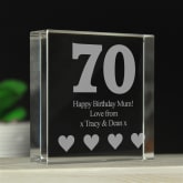Thumbnail 1 - Personalised 70th Birthday Keepsake