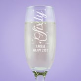 Thumbnail 2 - Personalised 60th Birthday Prosecco Glass