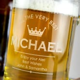 Thumbnail 2 - Personalised Your Name Beer Glass Tankard